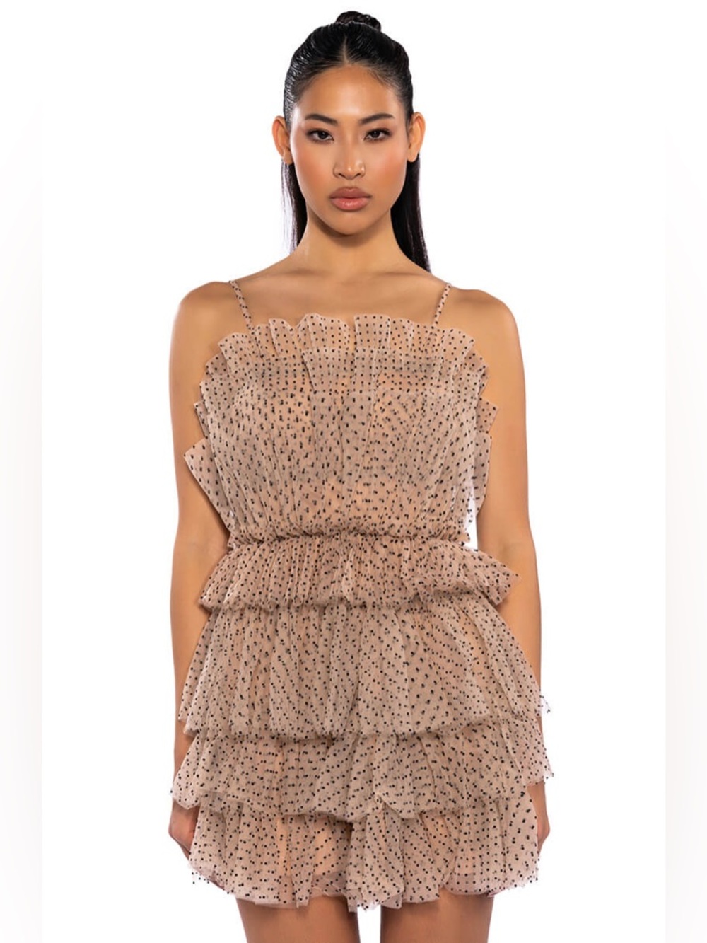 AKIRA Ruffle Layered Dress